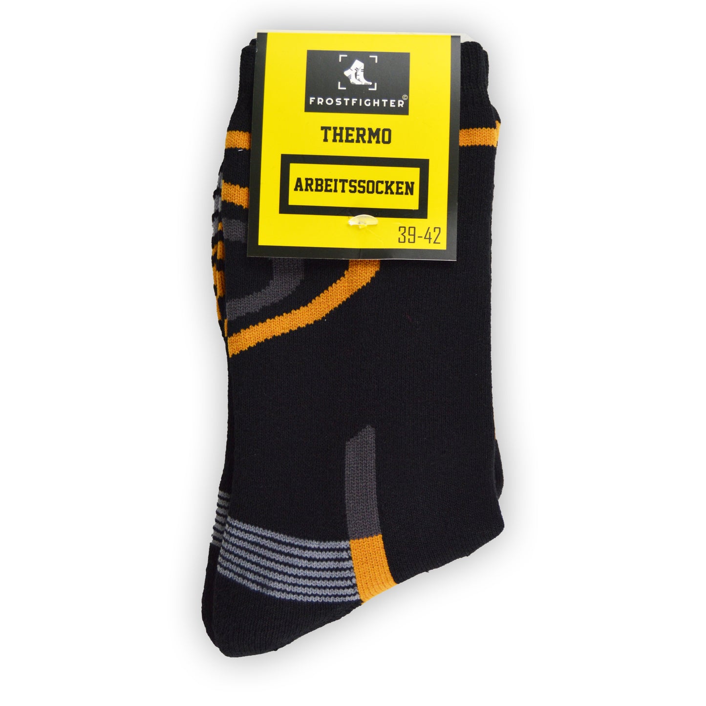 Frostfighter Herren Thermo - Arbeitssocken (6x Paar) Winter Vollfrottee Innenfutter