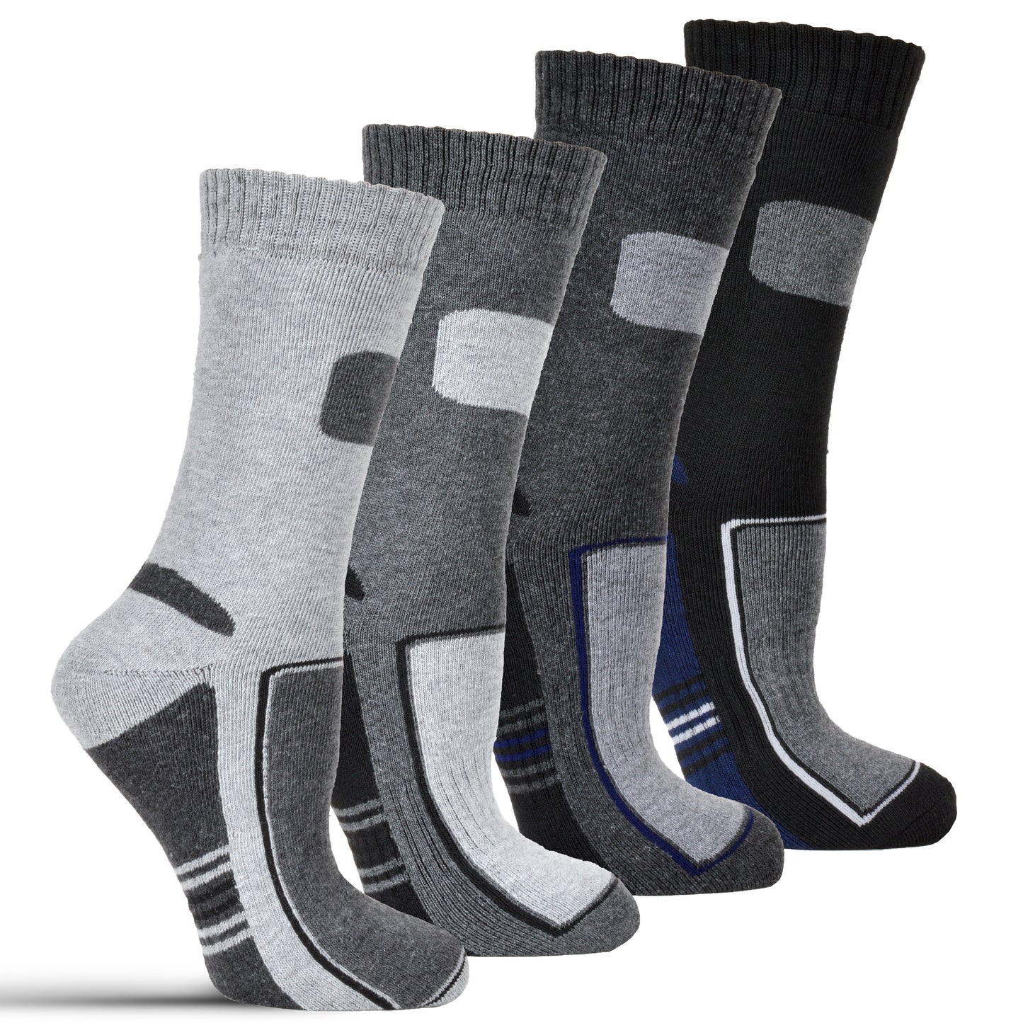 Frostfighter Herren Thermosocken (6x Paar) Winter Ski Vollfrottee Innenfutter