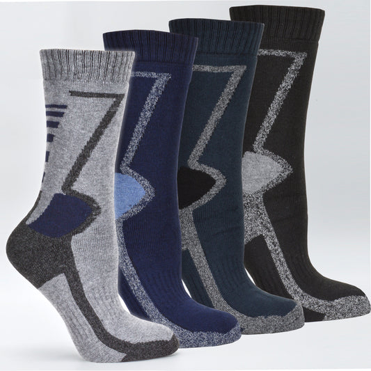 Frostfighter Herren Thermosocken (6x Paar) Winter Ski Vollfrottee Innenfutter